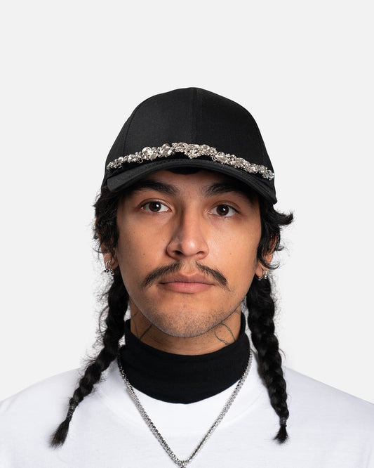 VETEMENTS Diadem Cap in Black