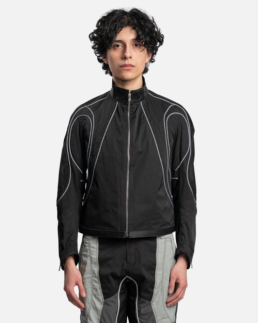 FFFPOSTALSERVICE Men's Jackets Diffraction Hunter Jacket in Black