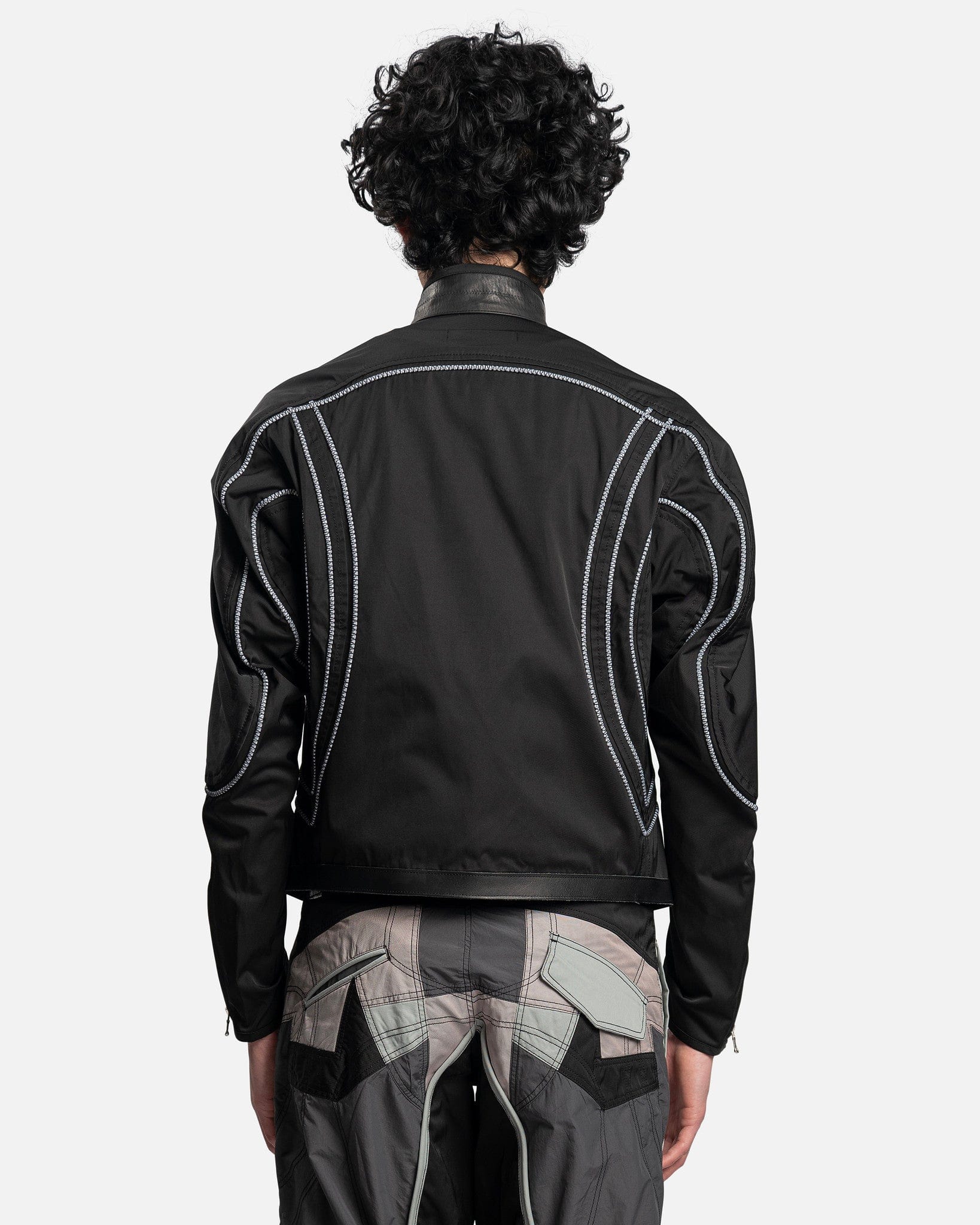 FFFPOSTALSERVICE Men's Jackets Diffraction Hunter Jacket in Black