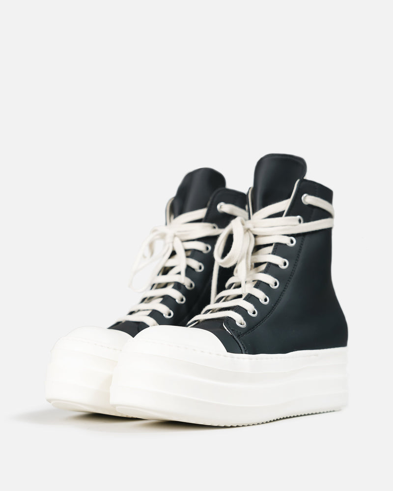 Rick Owens DRKSHDW Women Sneakers Double Bumper Sneaker in Black and White