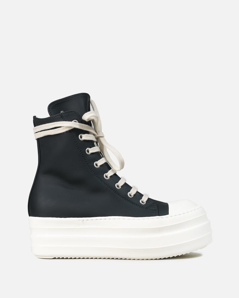 Rick Owens DRKSHDW Women Sneakers Double Bumper Sneaker in Black and White