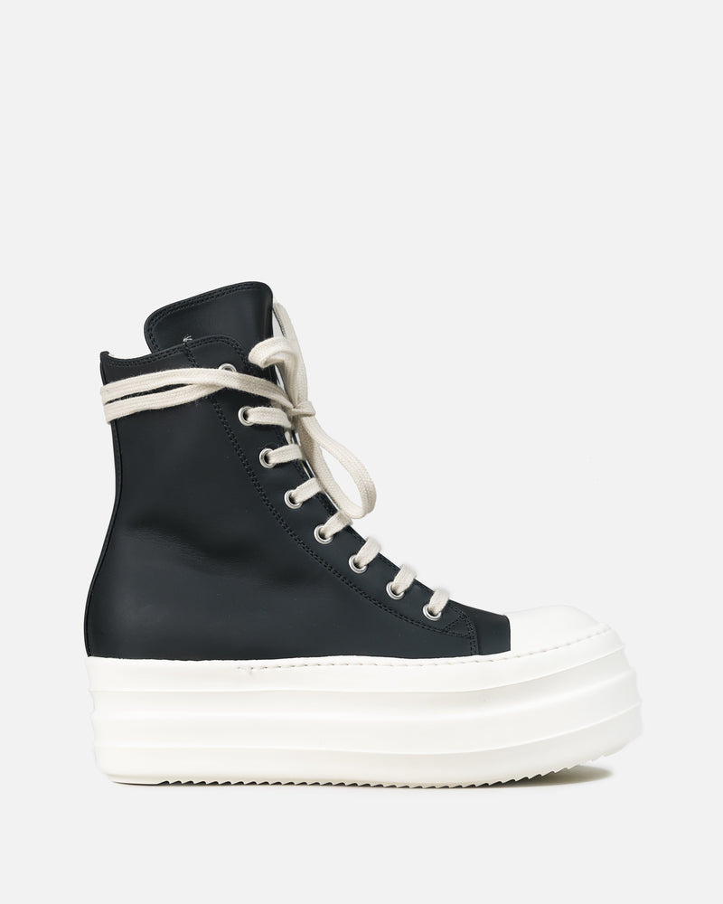 Rick Owens DRKSHDW Women Sneakers Double Bumper Sneaker in Black and White