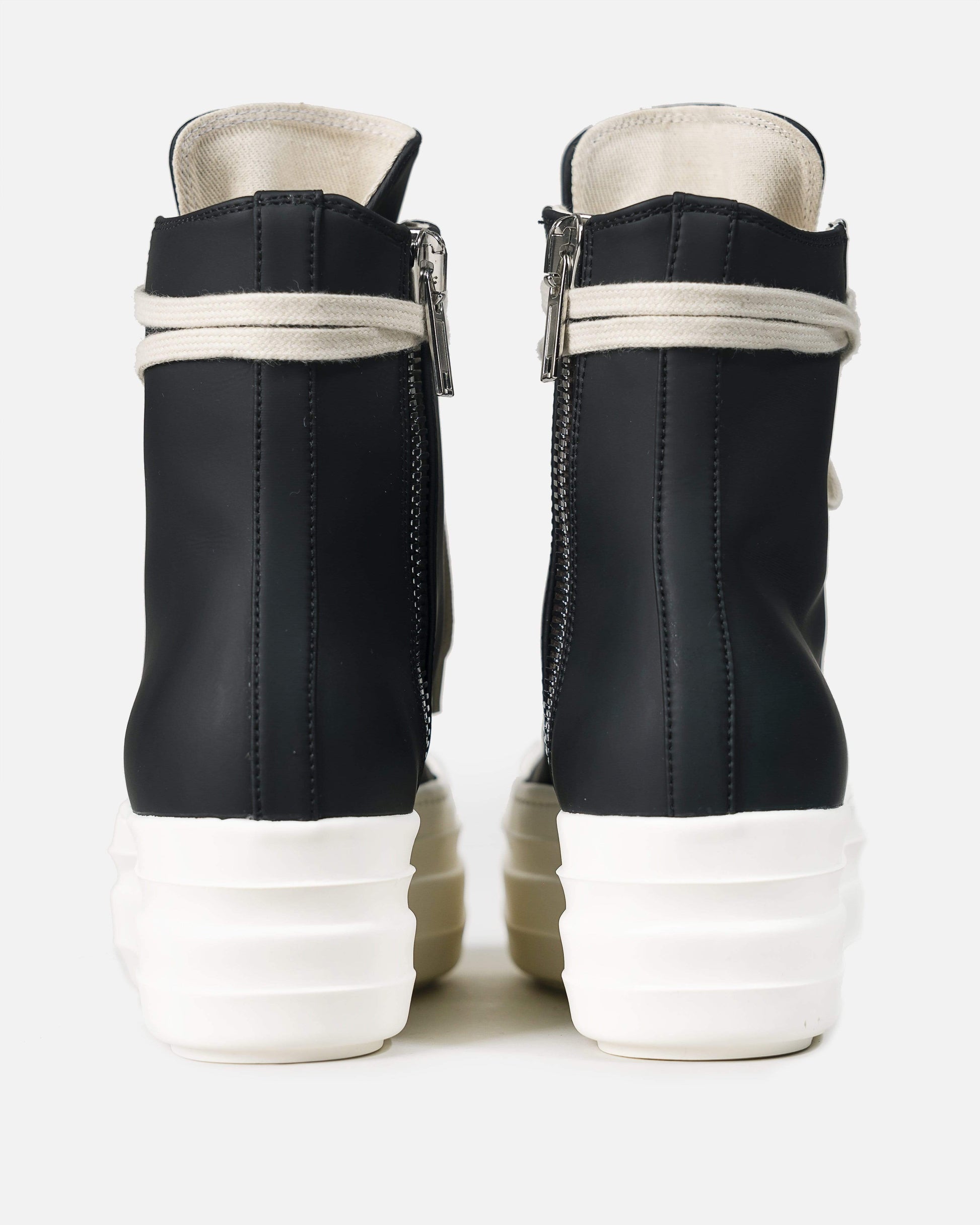 Rick Owens DRKSHDW Women Sneakers Double Bumper Sneaker in Black and White