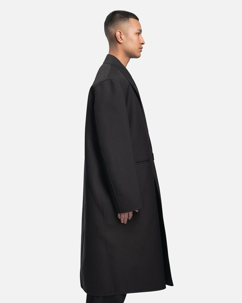Jil Sander Men's Coat Double Face Fine Wool Batavia Coat