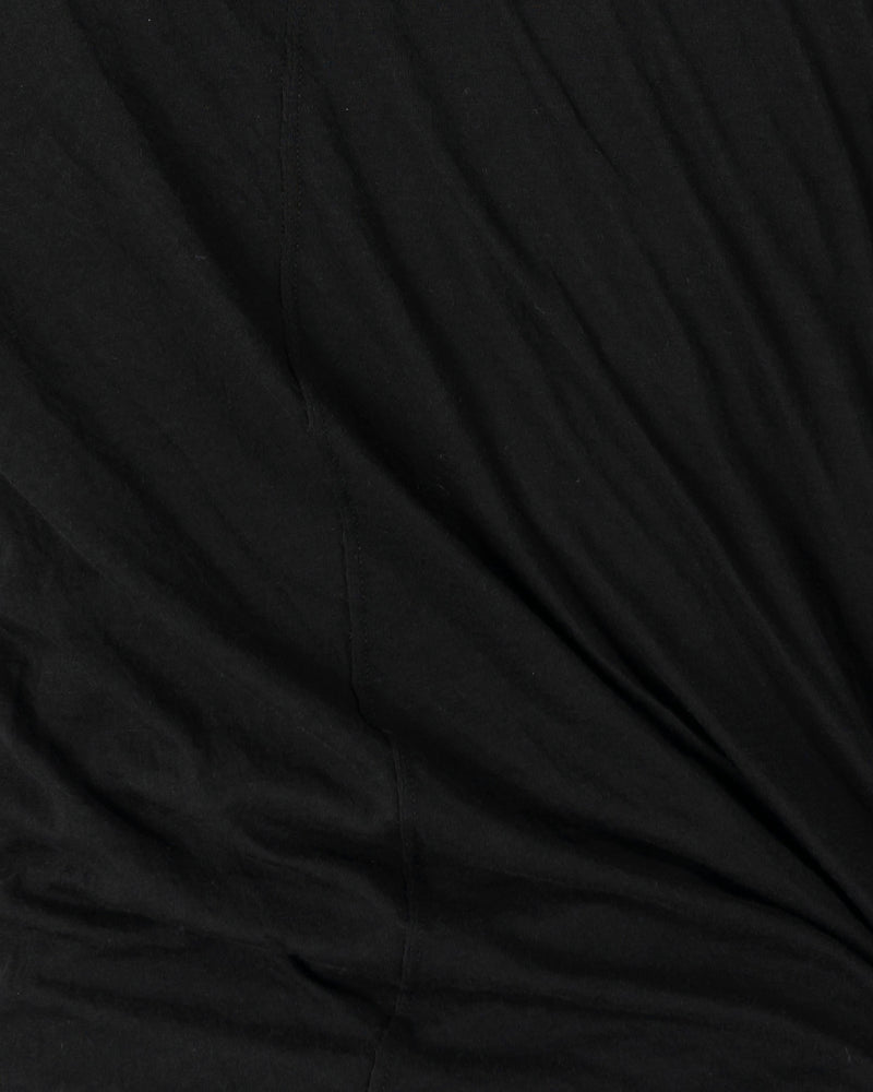 Rick Owens Men's T-Shirts Double Layer Longsleeve T-Shirt in Black