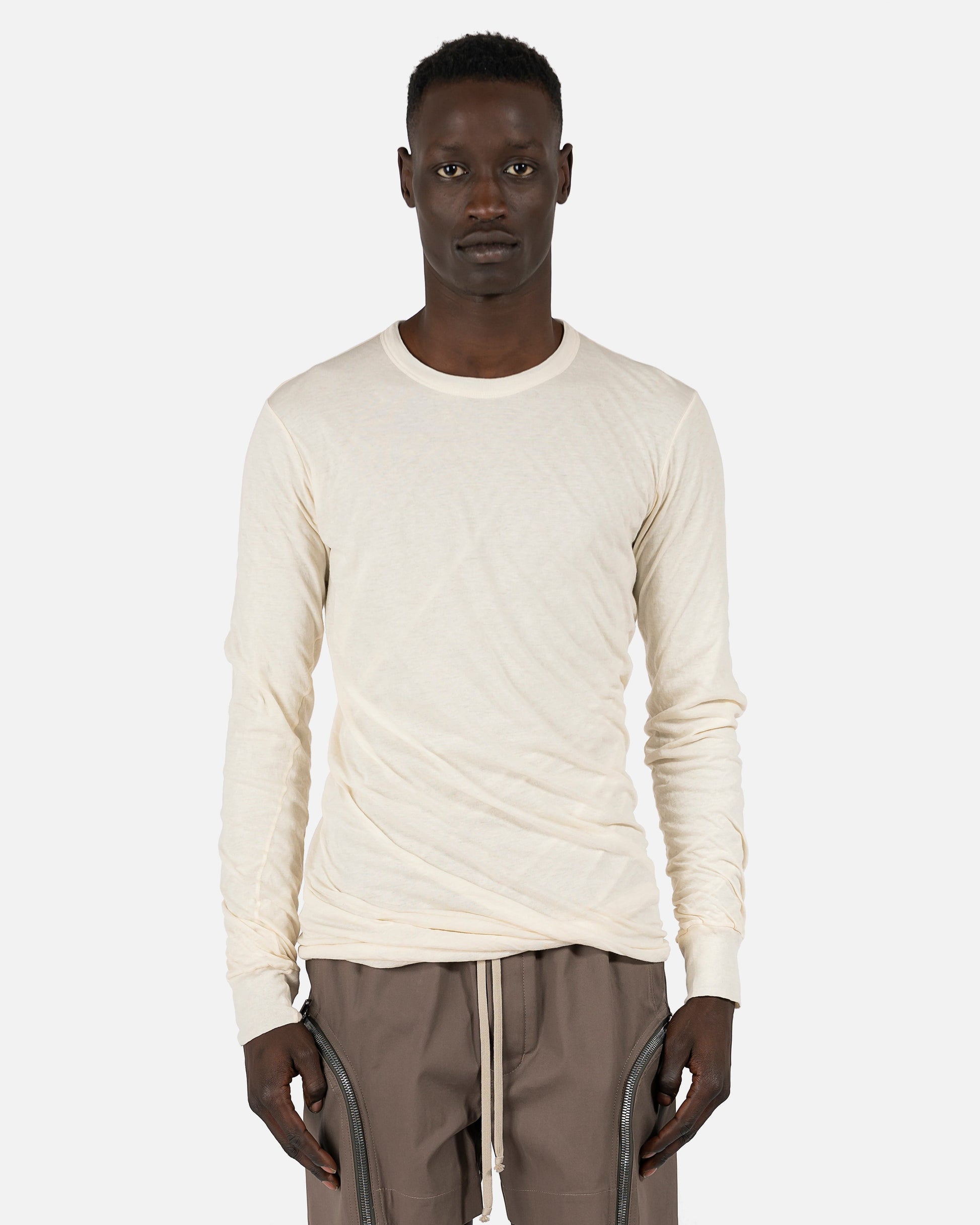 Double Layer Longsleeve T-Shirt in Natural – SVRN