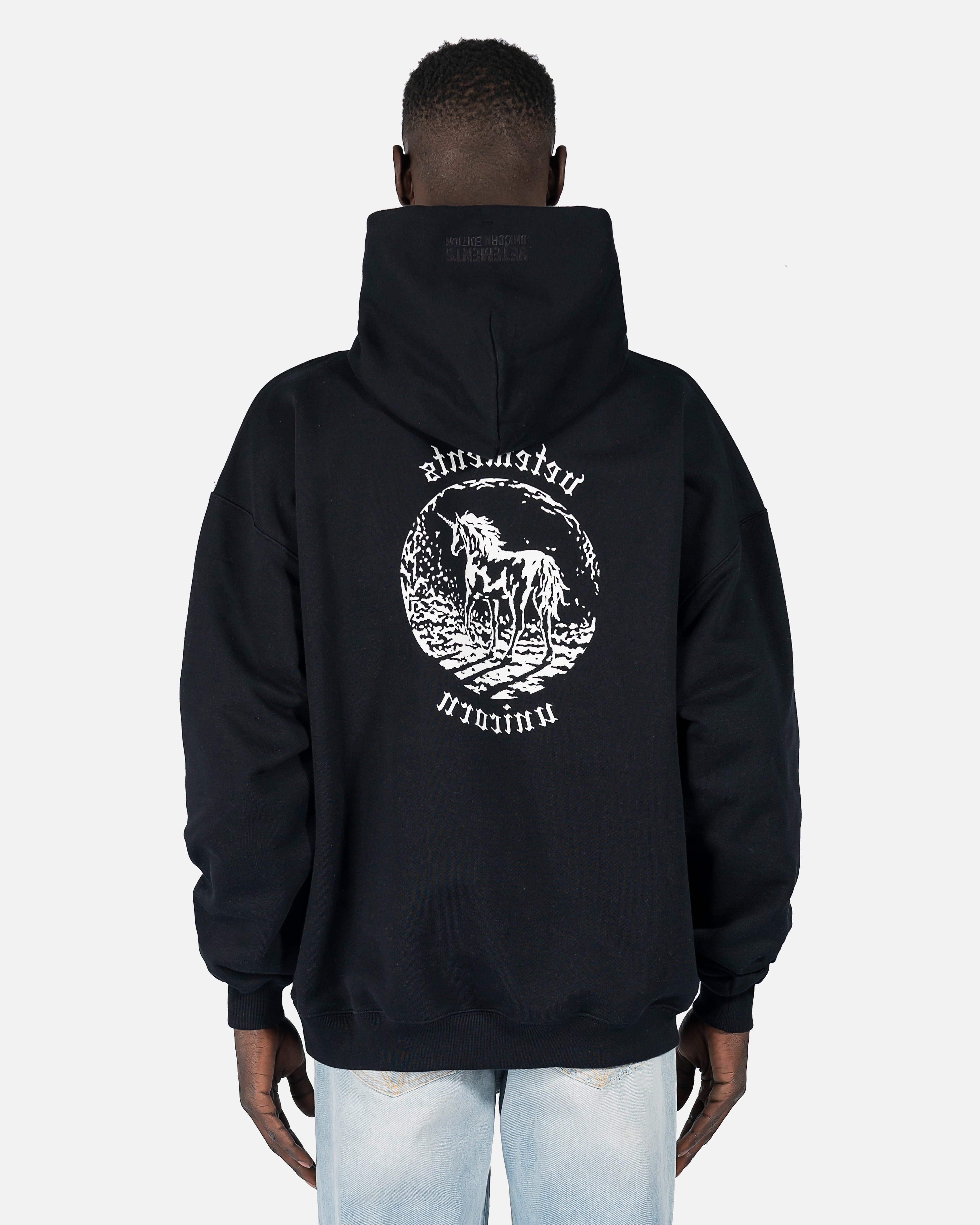 Double Unicorn Hoodie in Black – SVRN
