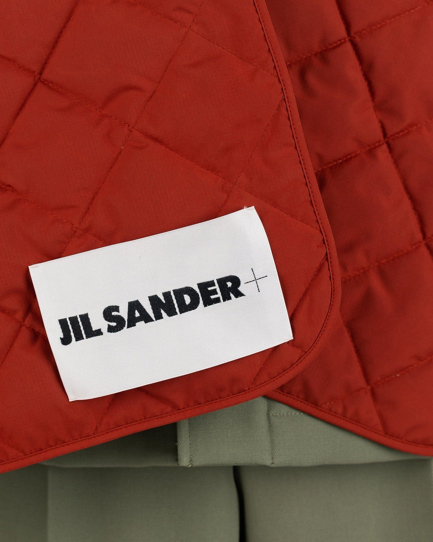 Jil Sander Scarves Down Scarf in Medium Red