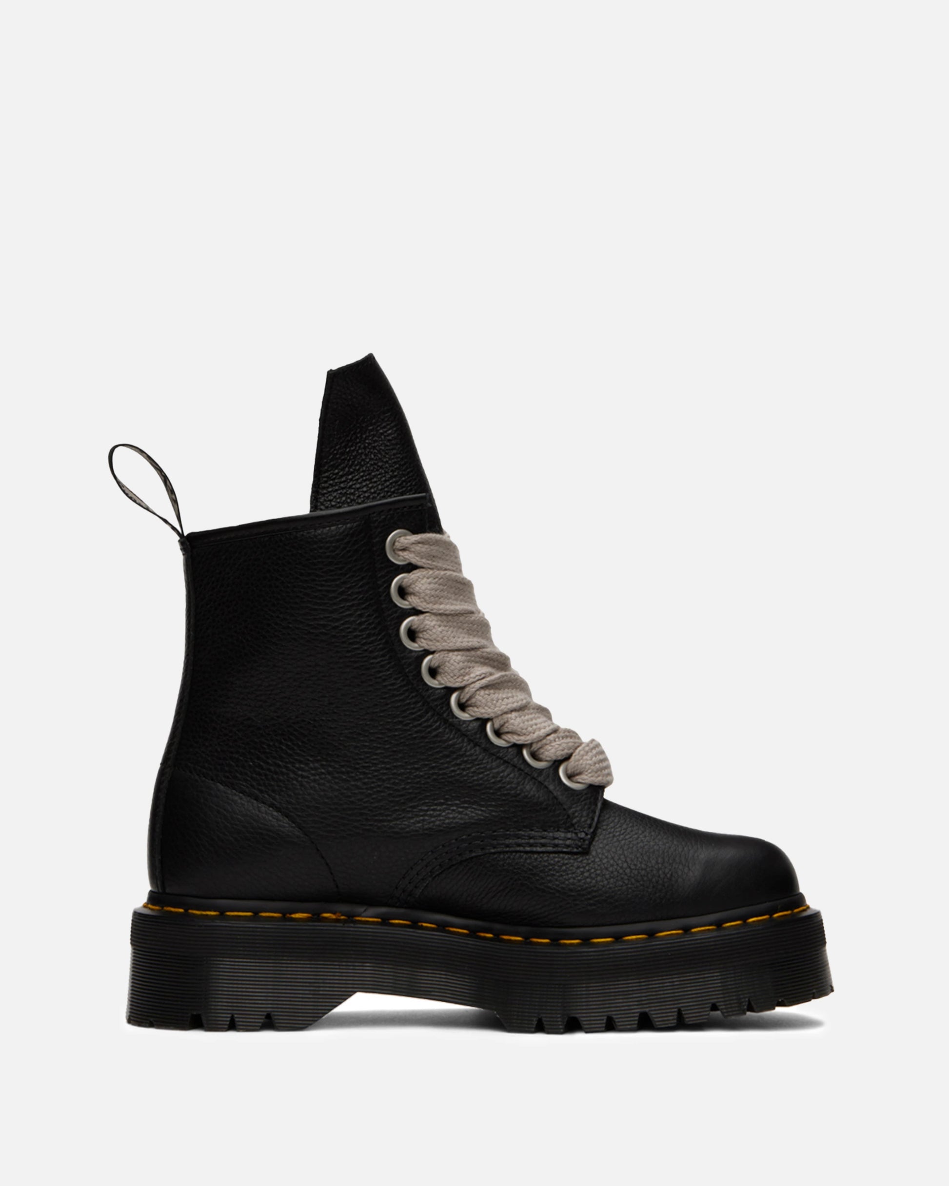 Leather Platform Boots Rick Owens Dr Martens Where To Buy Martens