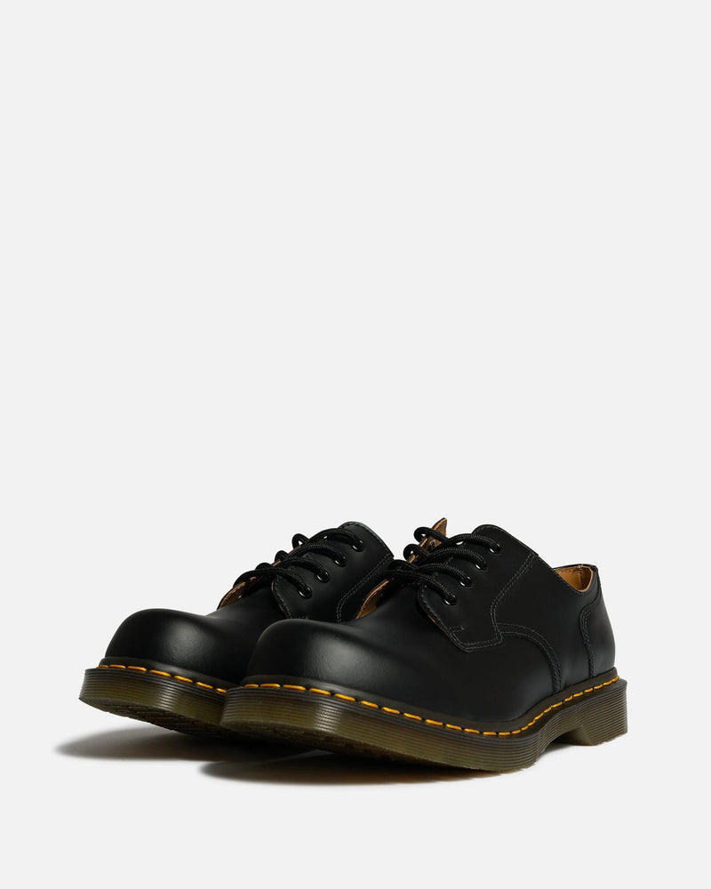 Comme des Garcons Homme Deux Men's Shoes Dr. Martens 9814 Smooth Leather Shoe in Black