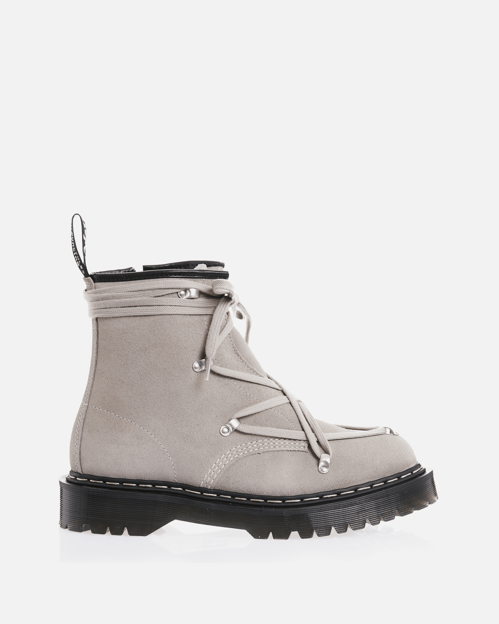 Rick Owens Releases Dr. Martens Bex Sole Boots in Pearl