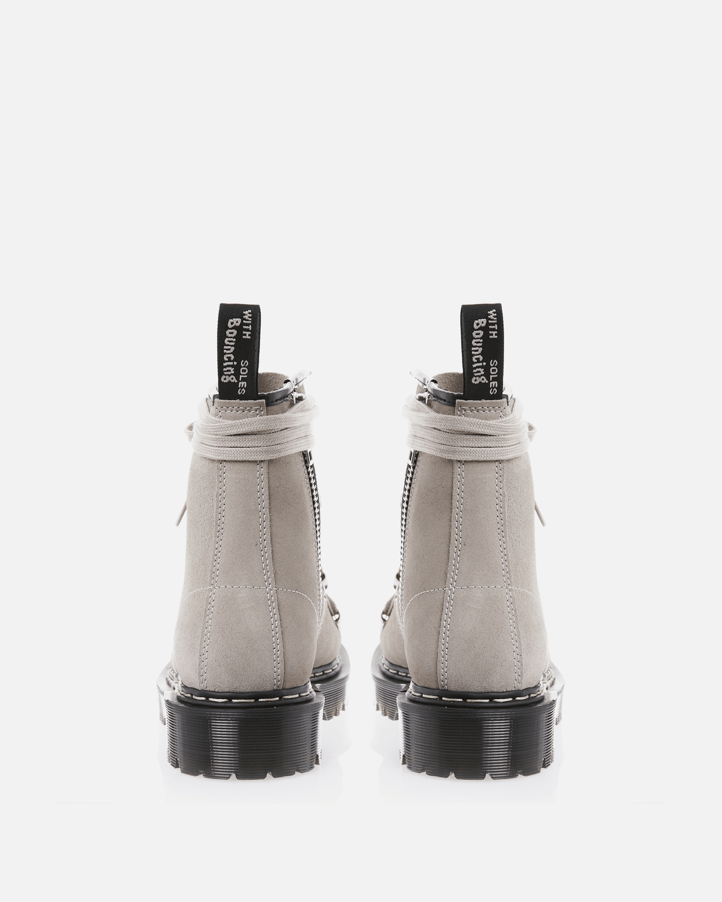 Rick Owens Releases Dr. Martens Bex Sole Boots in Pearl