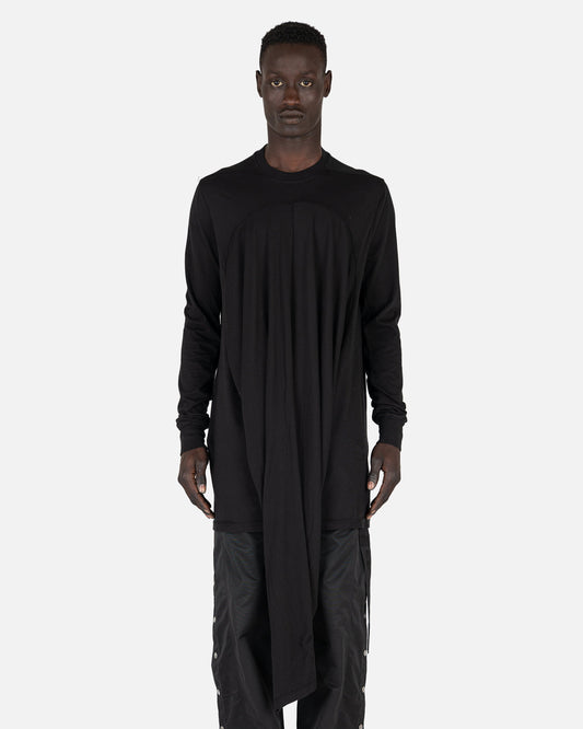 Rick Owens DRKSHDW Men's T-Shirts Drain T-Shirt in Black