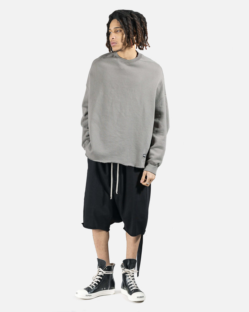 Rick Owens DRKSHDW Men's Shorts Drawstring Pod Shorts in Black