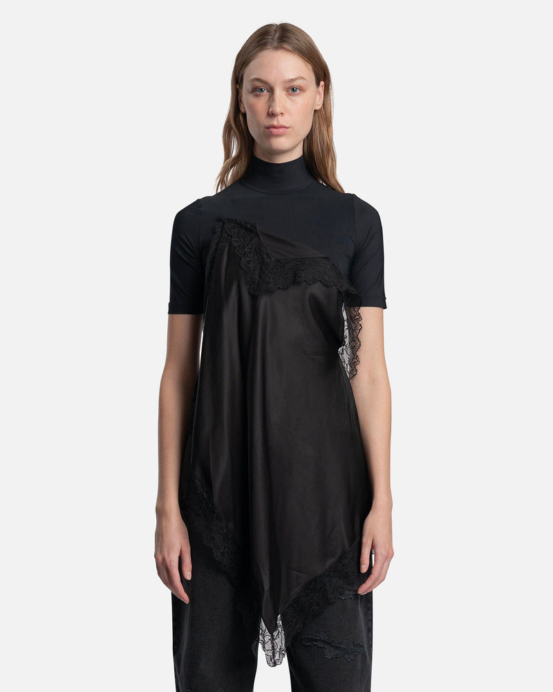 Dress Knitted Top in Black SVRN Dress Knitted Top in Black SVRN