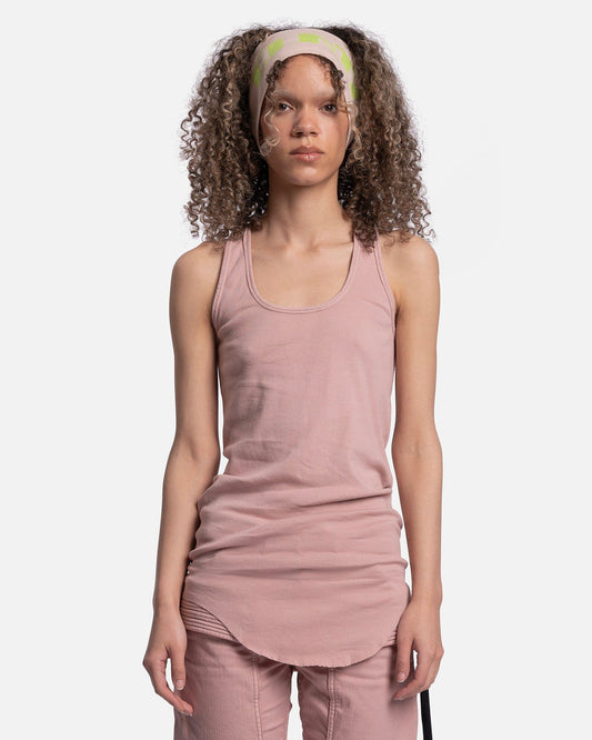 Rick Owens DRKSHDW Women Tops DRK Tank in Faded Pink