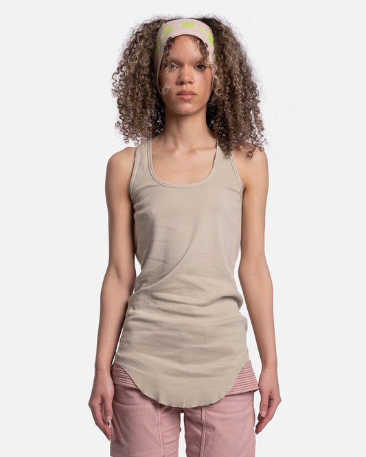 Rick Owens DRKSHDW Women Tops DRK Tank in Pearl