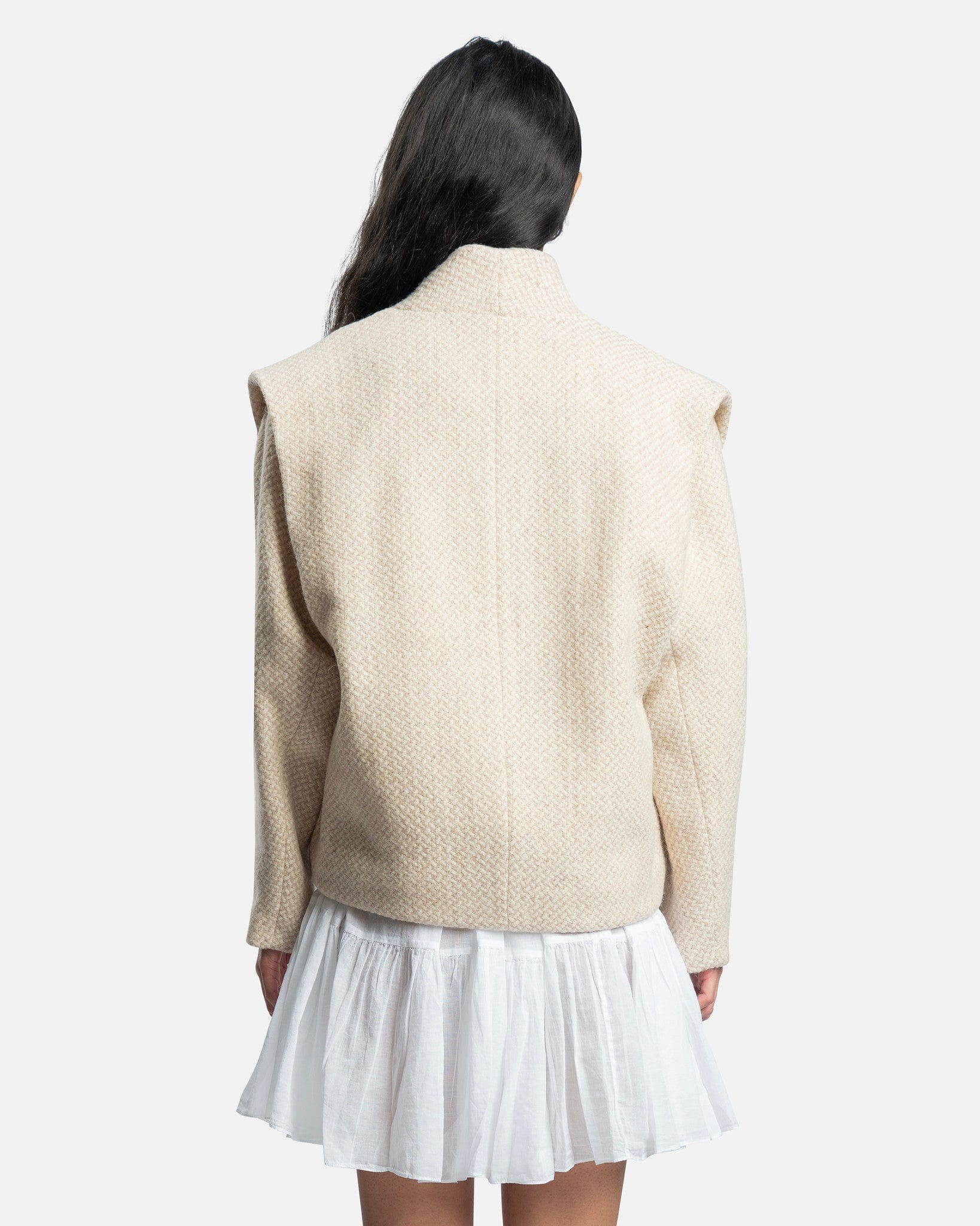 Isabel Marant Etoile Women Jackets Drogo Coat in Beige