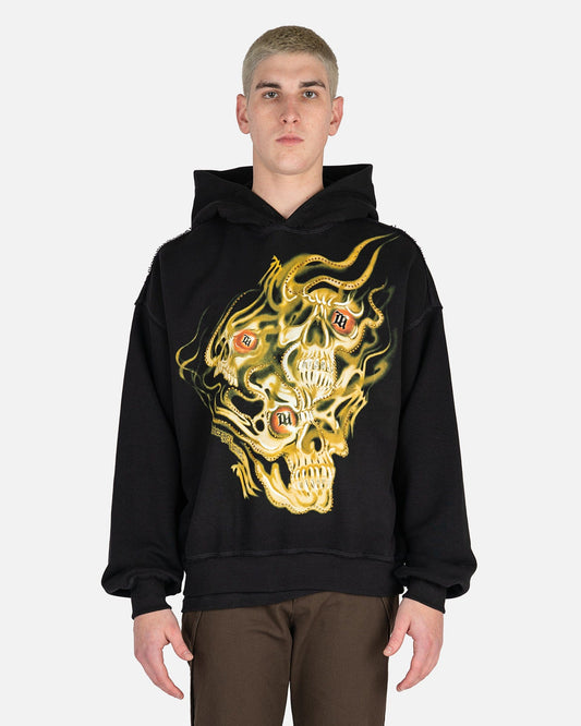 MISBHV Men's Sweatshirts Drums Of Death Hoodie in Black