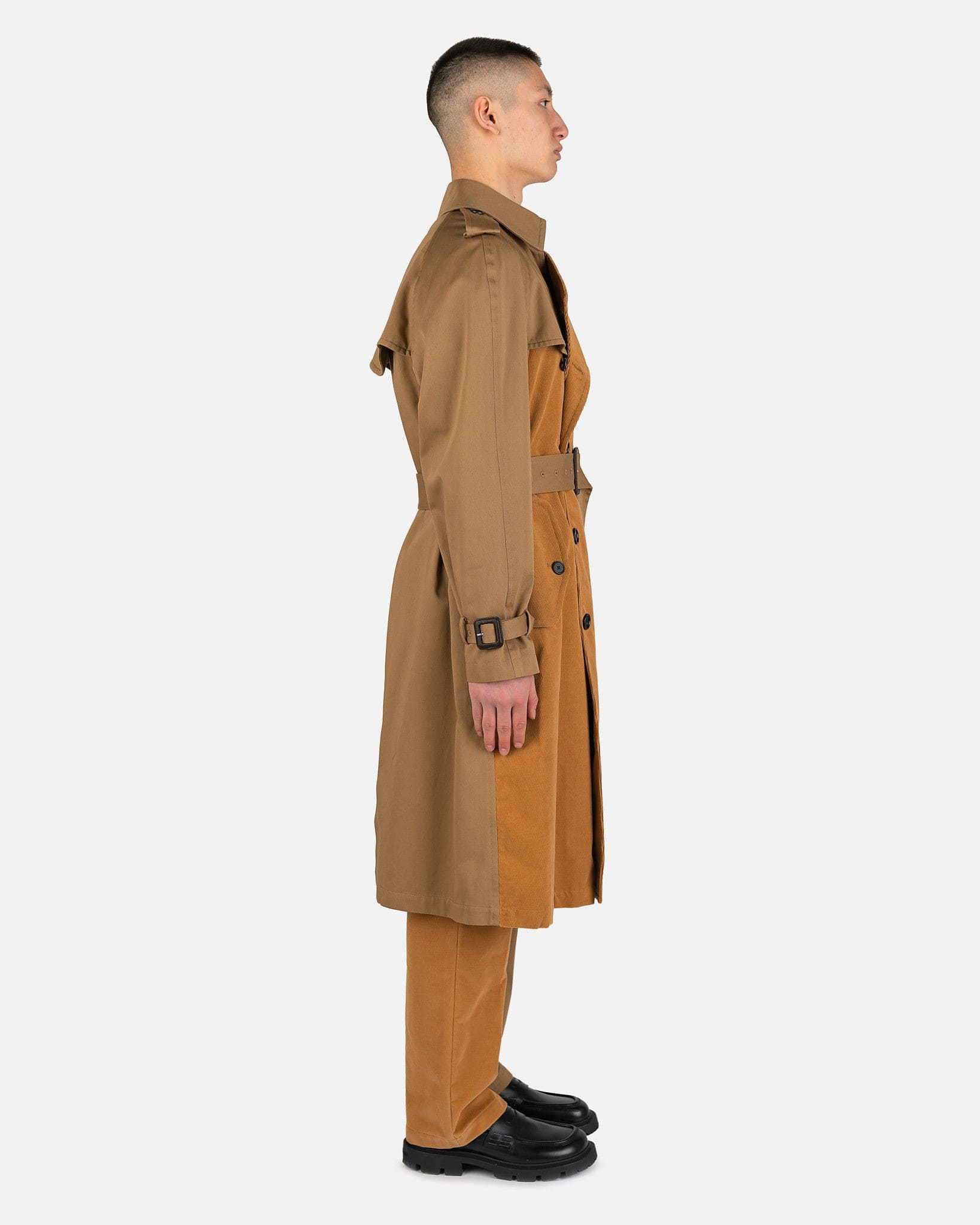 Marni Men's Coat Dustercoat in Hazelnut