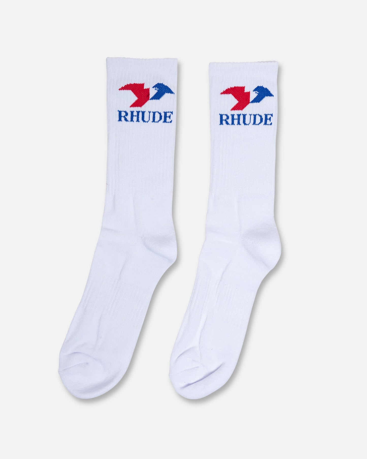 Rhude Men's Socks Eagle Sock in Red/White/Blue
