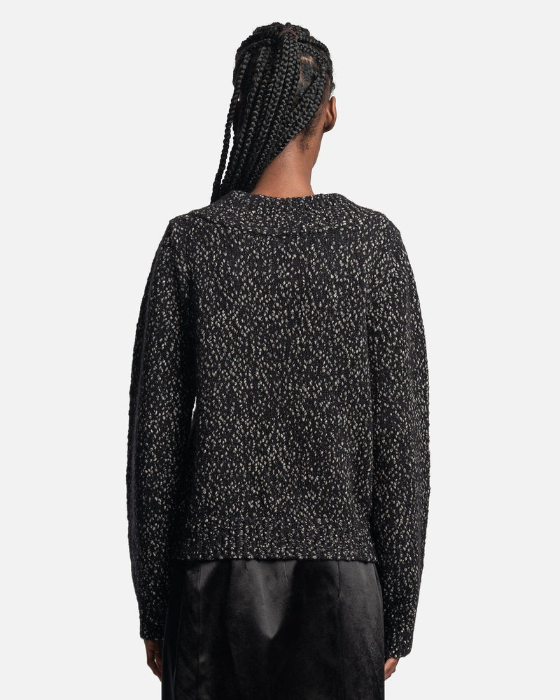 NAMACHEKO Women Sweaters Eannatum Zip Cardigan in Black