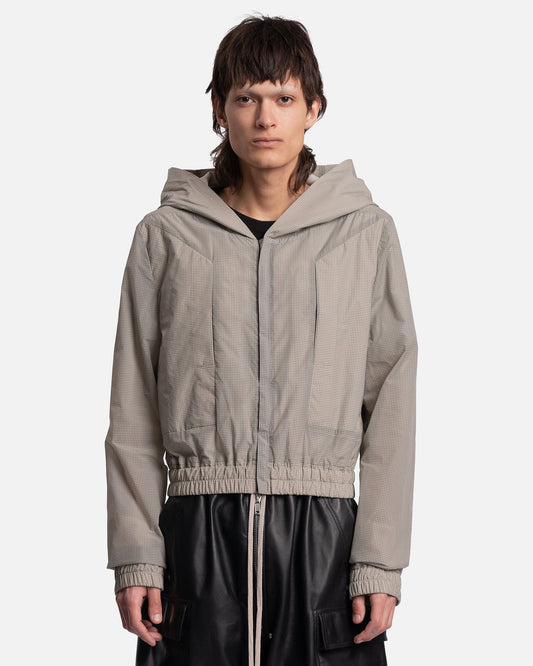 Rick Owens Men's Sweatshirts EDFU Hooded Top in Pearl