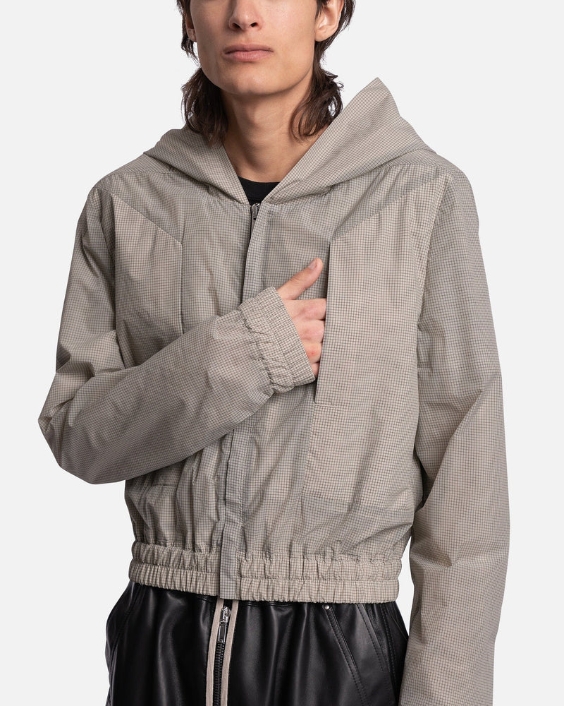 Rick Owens Men's Sweatshirts EDFU Hooded Top in Pearl