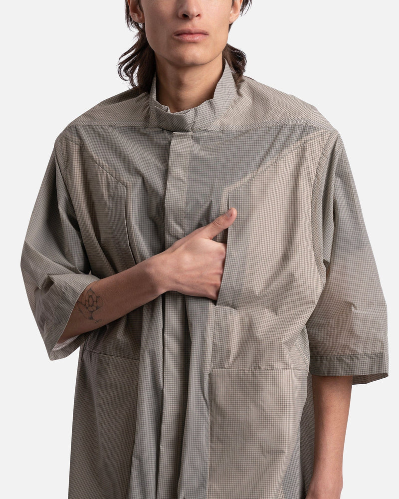 Rick Owens Men's T-Shirts EDFU Magnum Shirt in Pearl