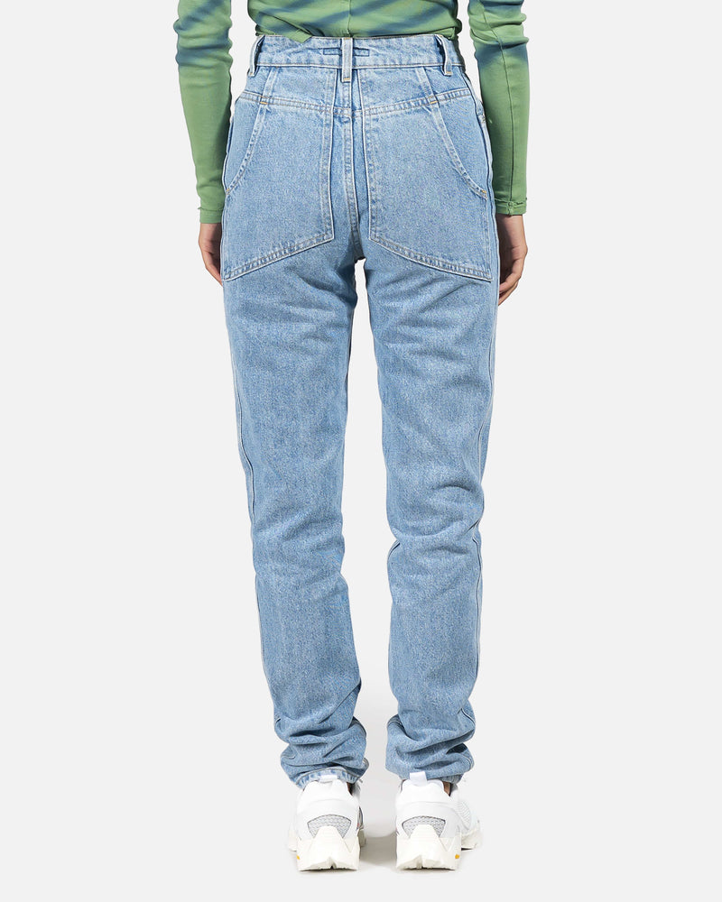 Eckhaus Latta Women Pants EL Jean in True Blue