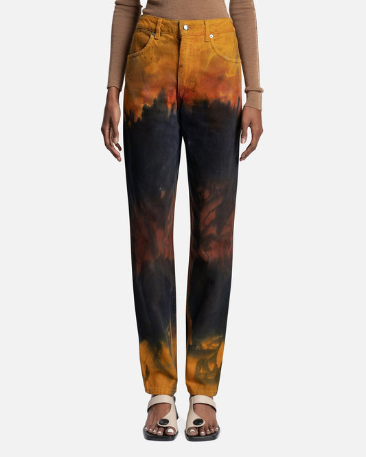 Eckhaus Latta Women Pants EL Jeans in Venus