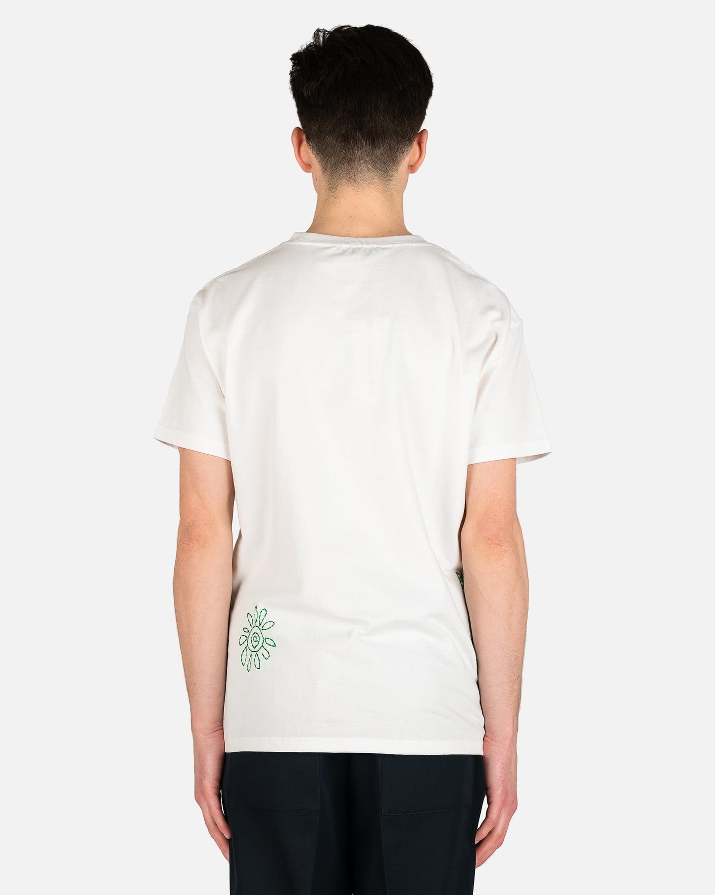 Andersson Bell Men's T-Shirts Embroidery T-Shirt in White