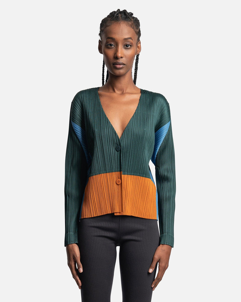 Ensemble Cardigan in Dark Green