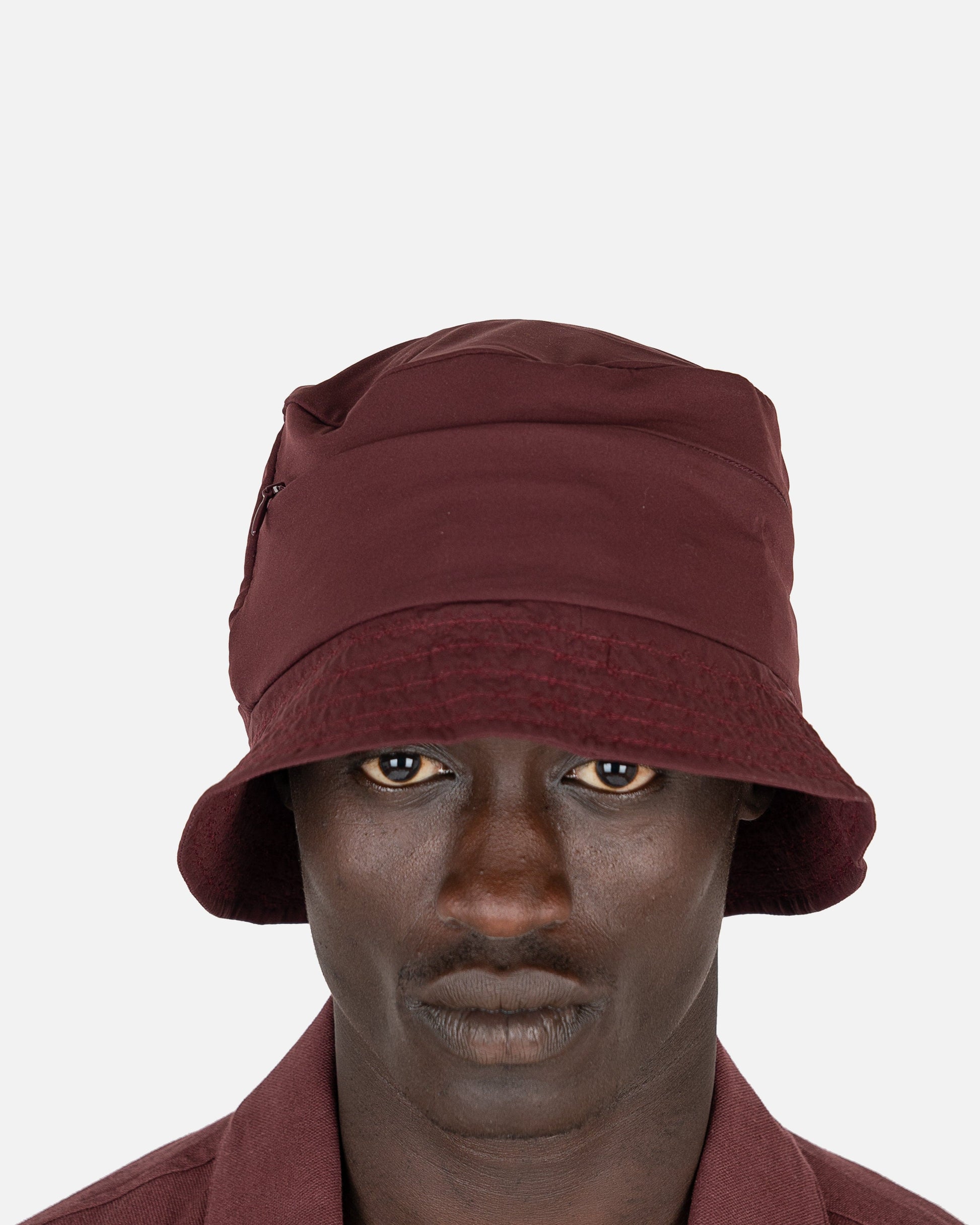 01 Bucket Hat in Burgundy – SVRN