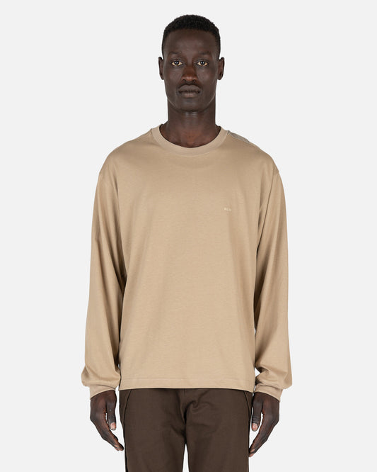 XLIM Men's T-Shirts Ep. 2 01 Longsleeve T-Shirt in Beige