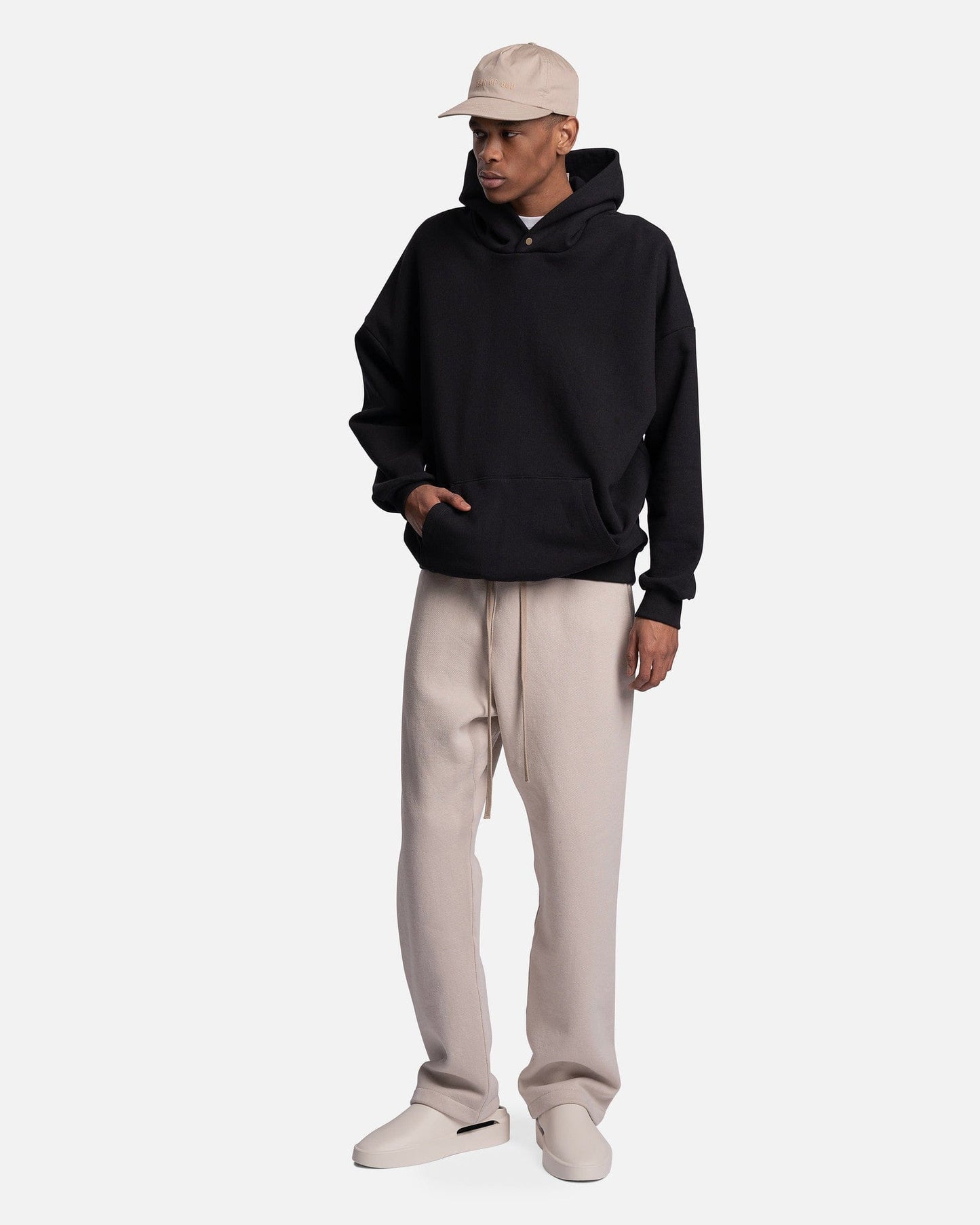 Fear of God Men's Pants Eternal Relaxed Sweatpants in Cement
