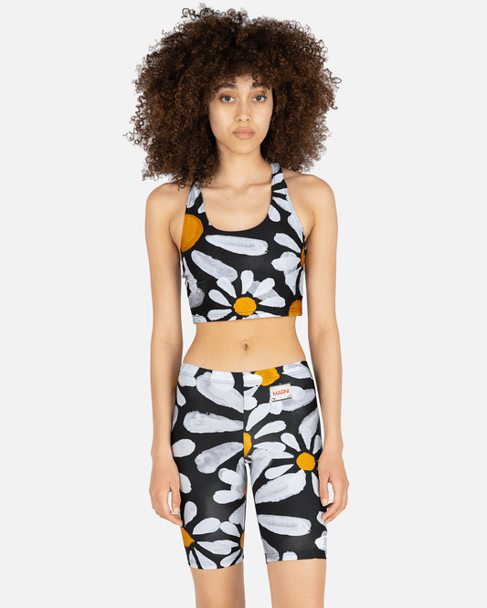 Marni Women's Swimwear Euphoria Print 2 Piece Bikini in Black
