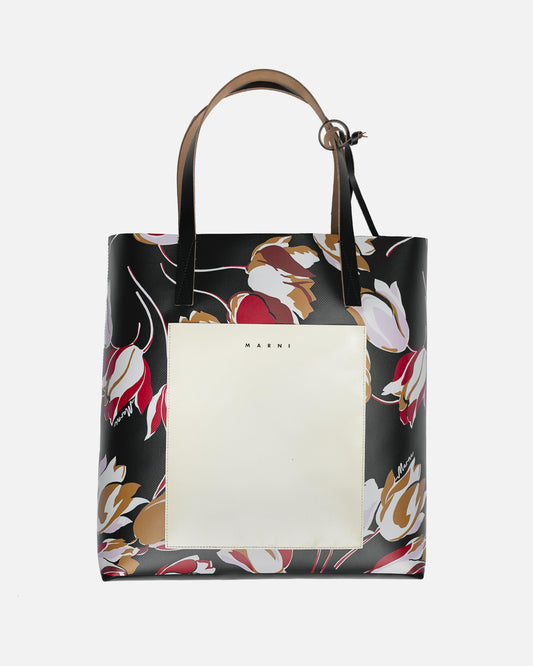 Marni Men's Bags Euphoria Print Tote in Black
