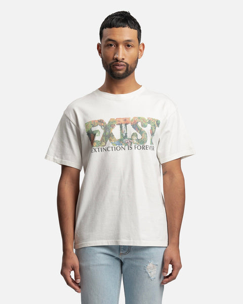 Exist Print Jersey T-Shirt in White – SVRN