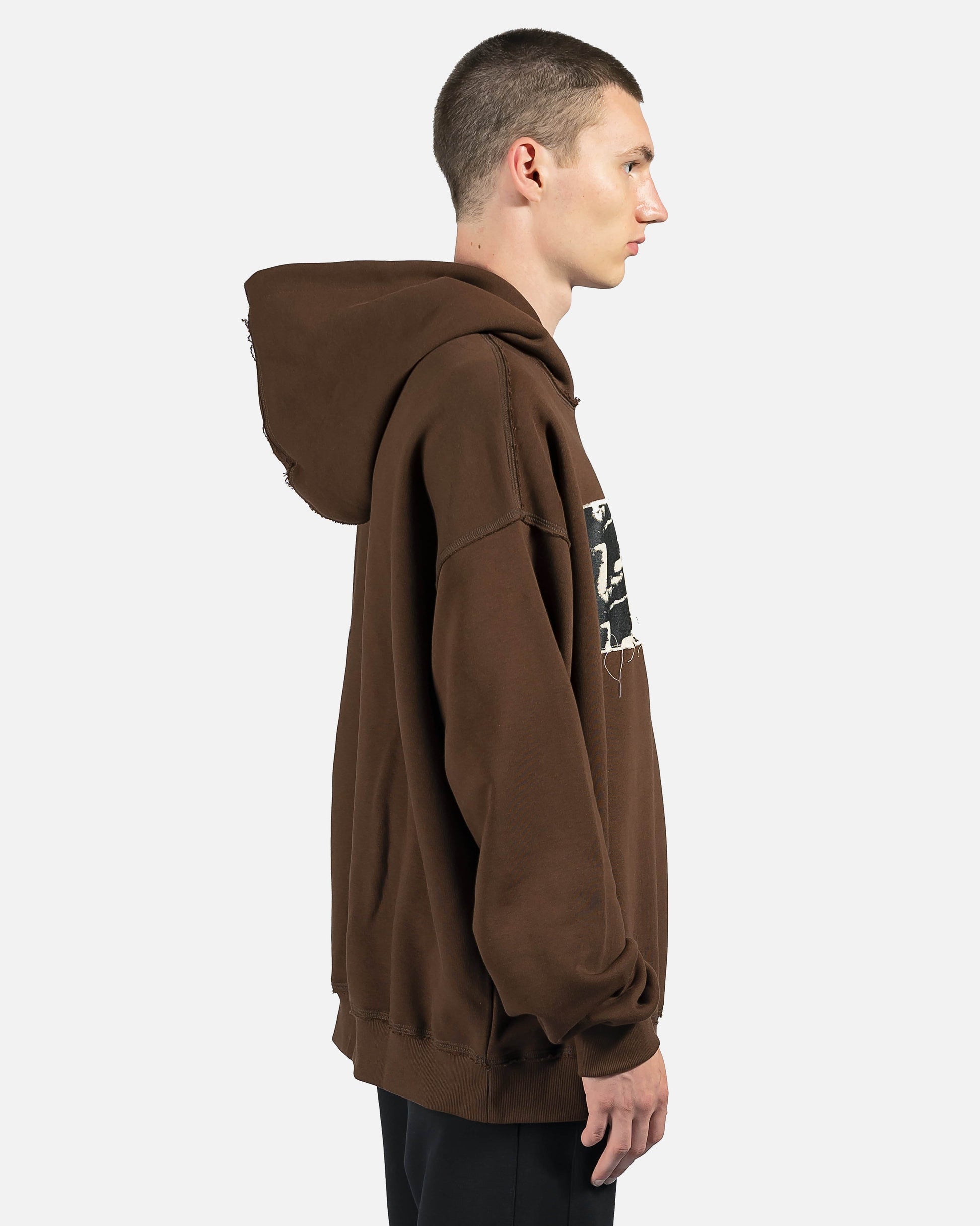 MISBHV Men's Sweatshirts Extacy & Agony Hoodie in Brown