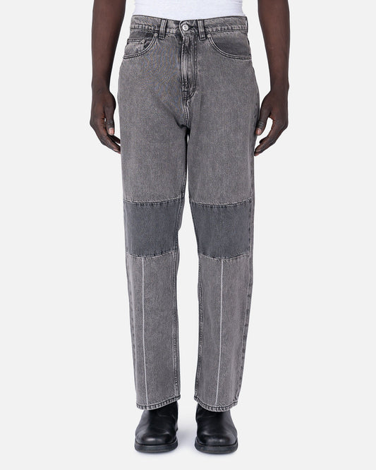 Our Legacy Men's Jeans Extended Third Cut in Black/Grey