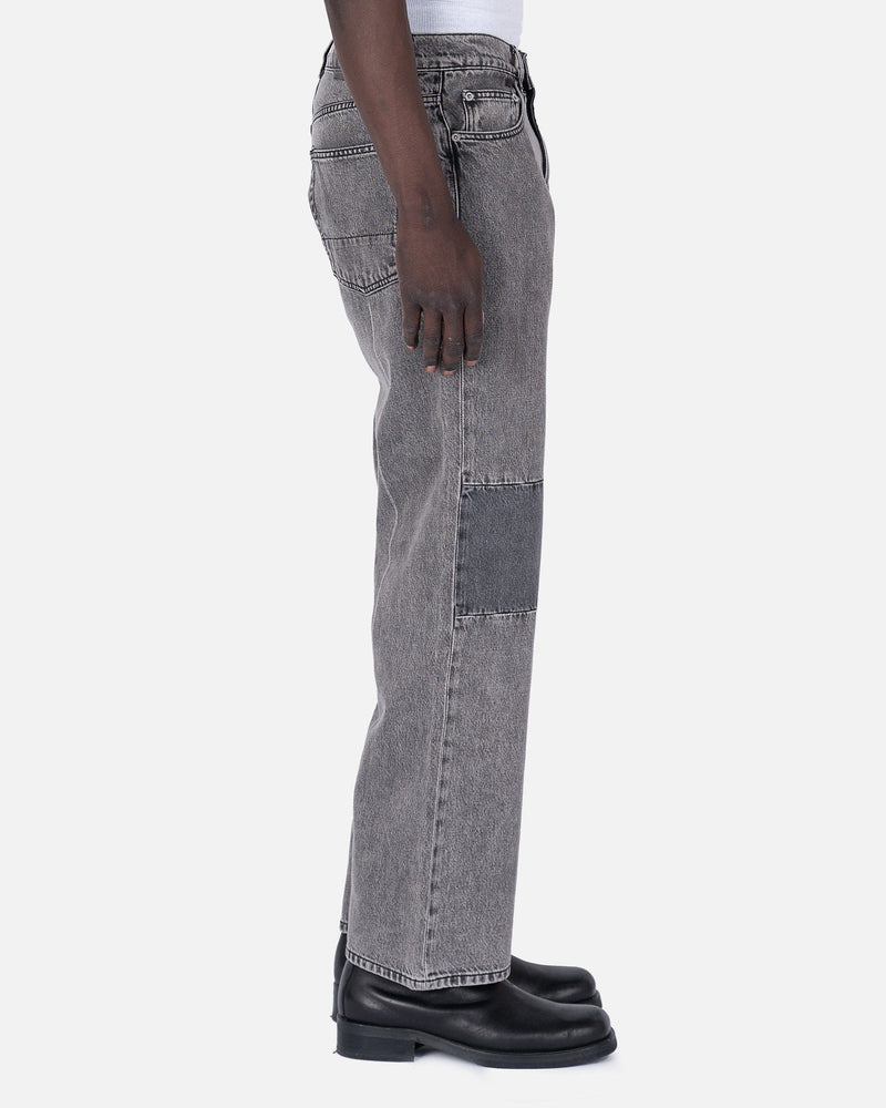 Our Legacy Men's Jeans Extended Third Cut in Black/Grey