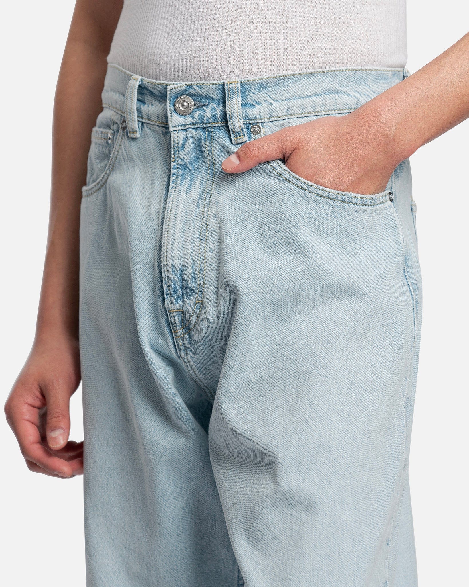 Our Legacy Men's Jeans Extended Third Cut in Superlight Wash