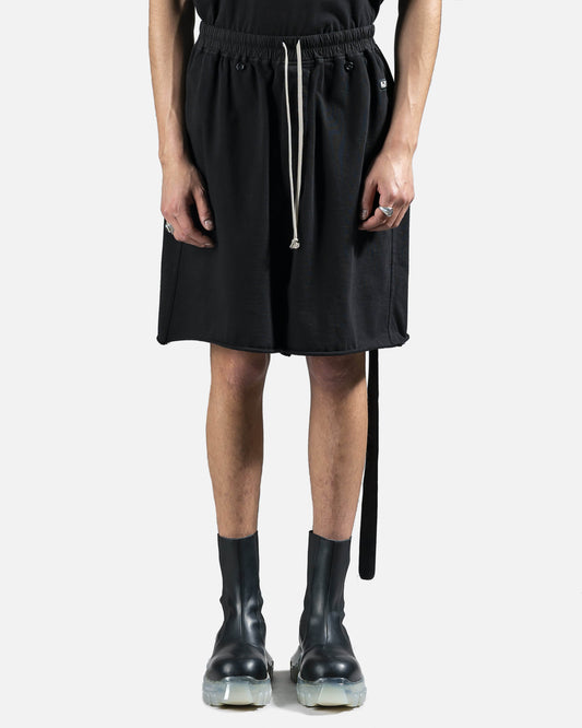 Rick Owens DRKSHDW Men's Shorts Faun Shorts in Black