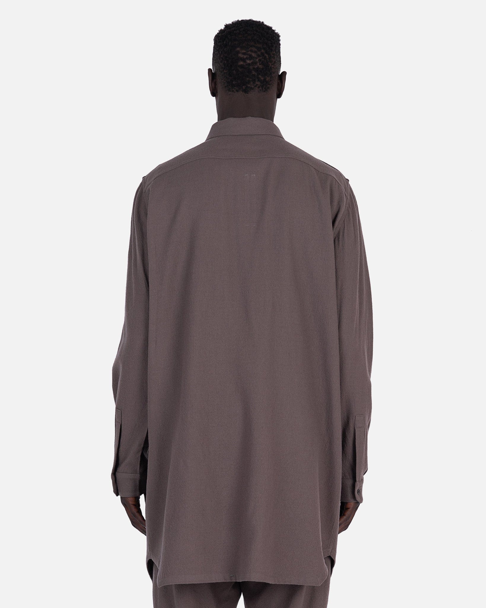 Rick Owens Men's Shirts Field Shirt in Dust