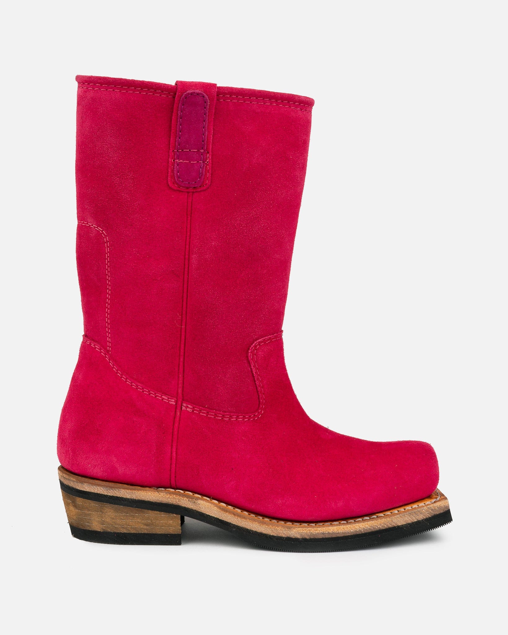 Our Legacy Women Boots Flat Toe Boot in Hot Pink