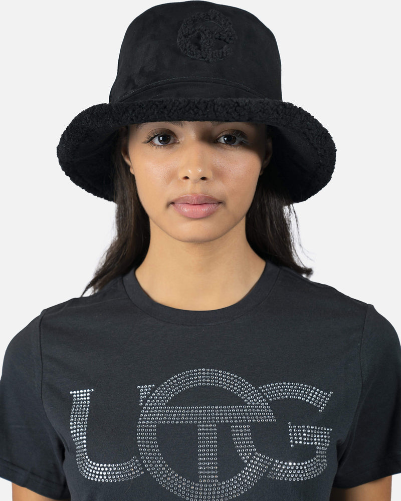 UGG x Telfar Releases Fleece Bucket Hat in Black