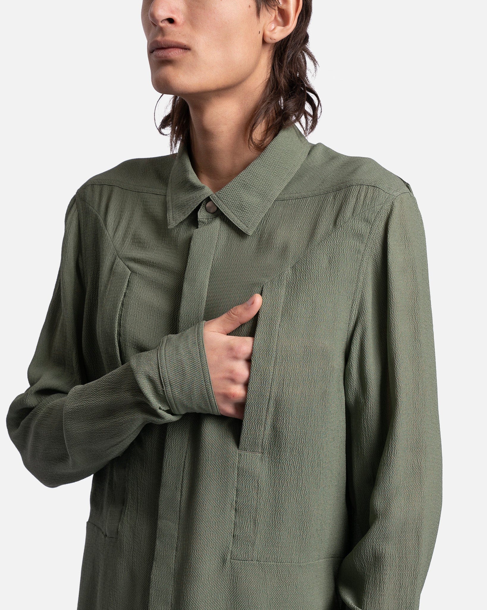 Fogpocket Outershirt in Moss – SVRN