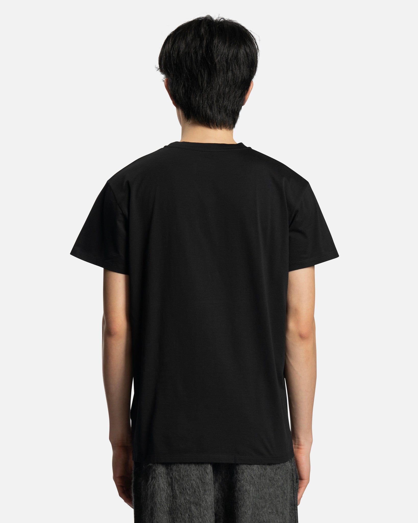 Maison Margiela Men's T-Shirts Font Generator T-Shirt in Black