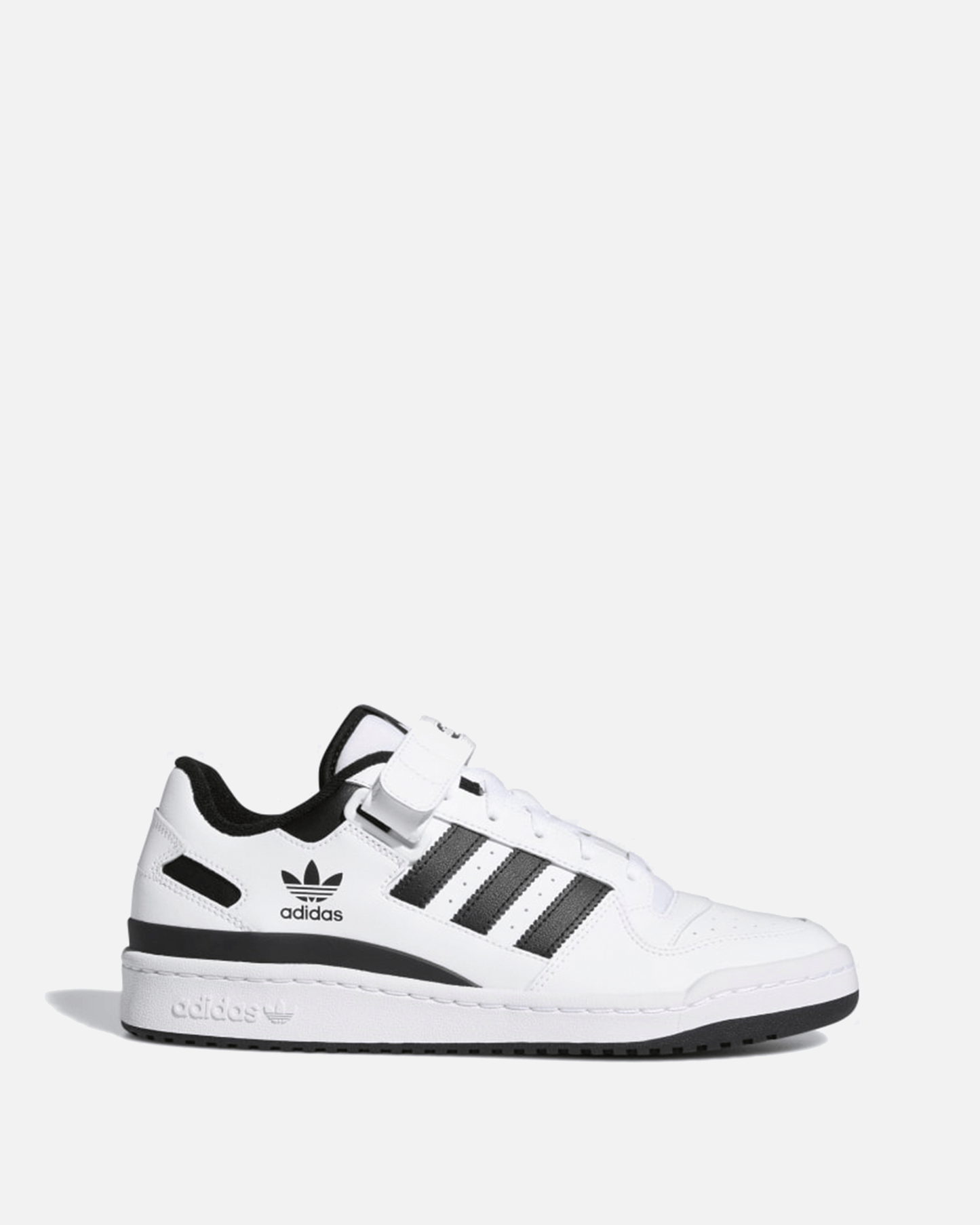 Adidas Men's Sneakers Forum Low in White/Core Black